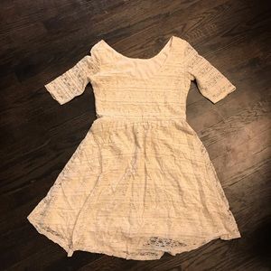 Ivory Lace Dress